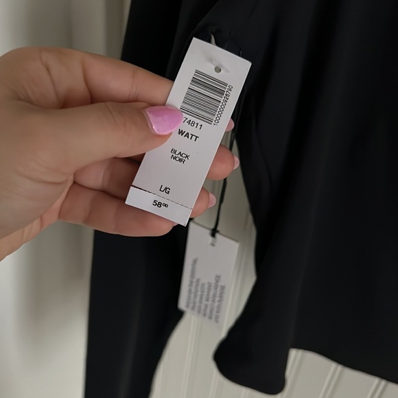 Babaton BLACK Watt Long Sleeve NWT - Picture 4 of 6
